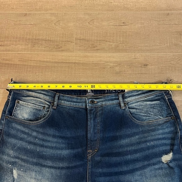 PRPS Le Sabre Distressed Slim Tapered Fit Jeans Mens Size 44 NWT $198 - Picture 5 of 16